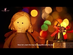 抱きしめたい妖精のぬいぐるみ PP コットン愛らしいクマのおもちゃ 29 X 20cm