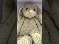 快適なぬいぐるみベビーシューズ 9 センチメートル幼児ベビー暖かい白いウサギの靴